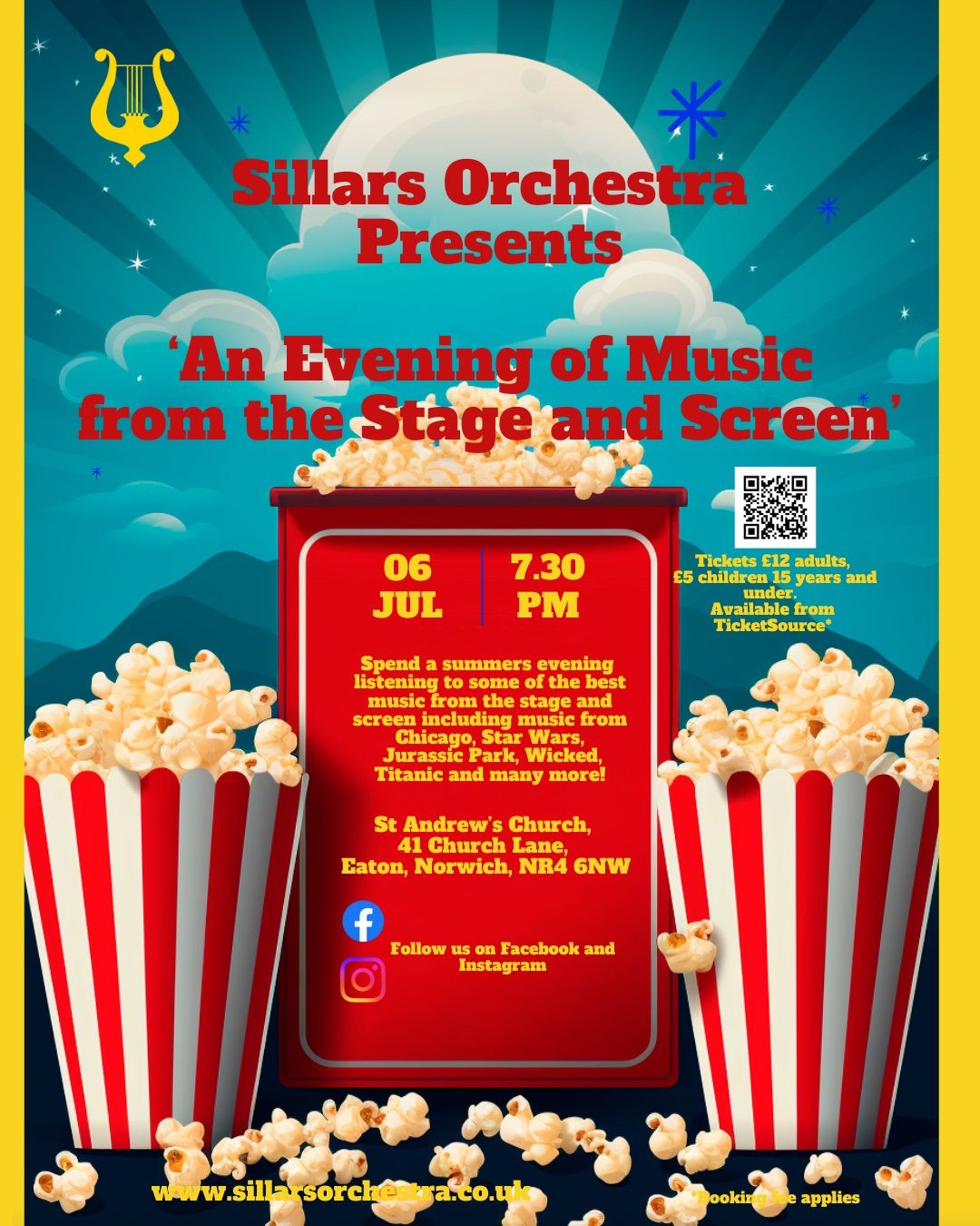 An evening of music from the Stage and Screen
