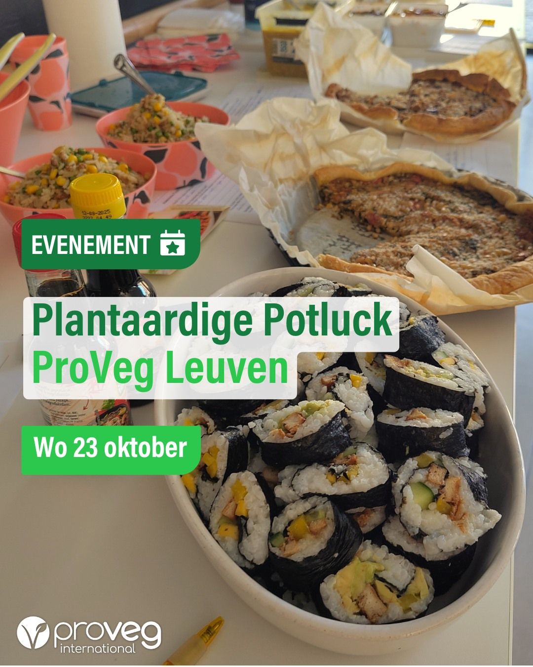 Plantaardige Potluck - Oktober 2024