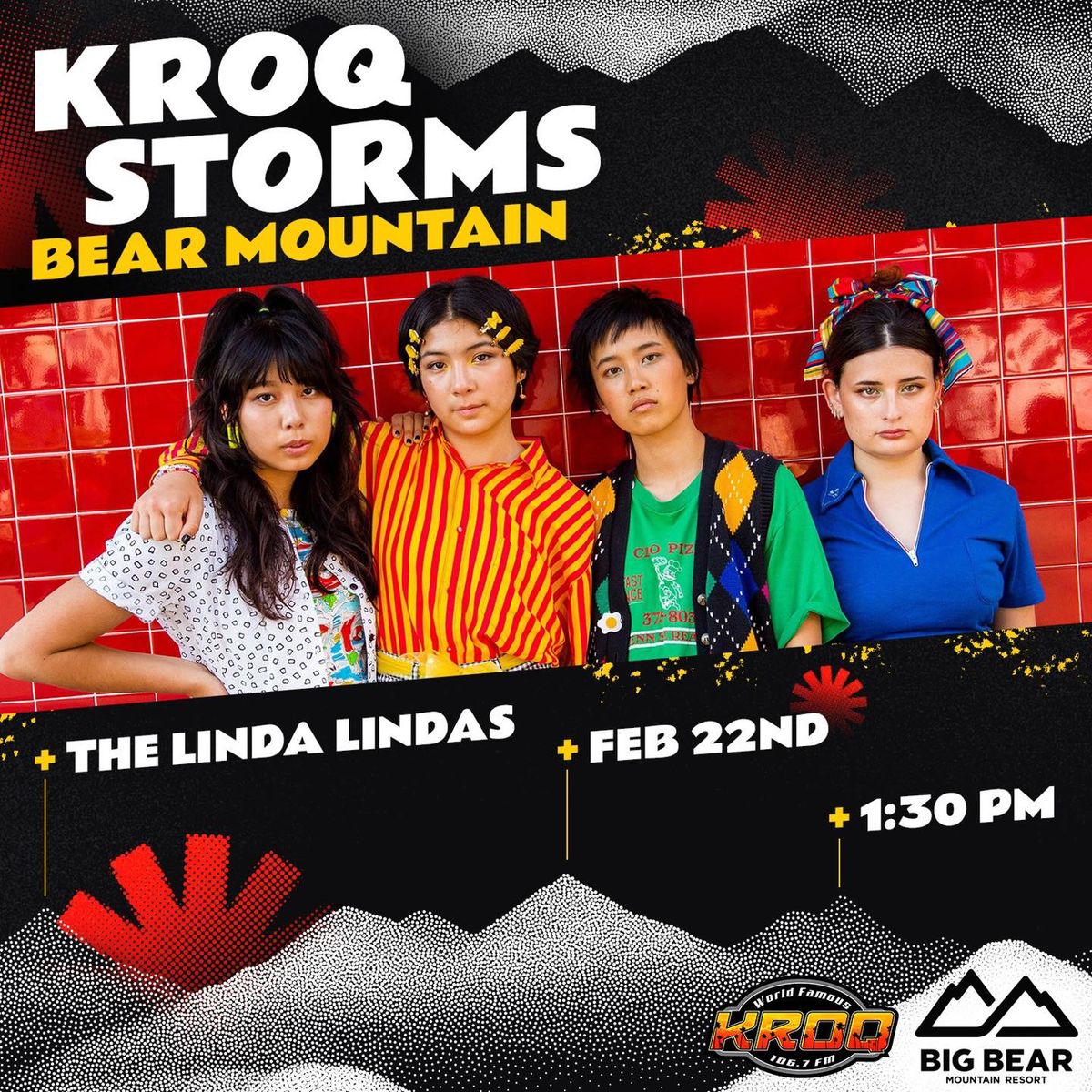 KROQ Storms Bear Mountain with The Linda Lindas!