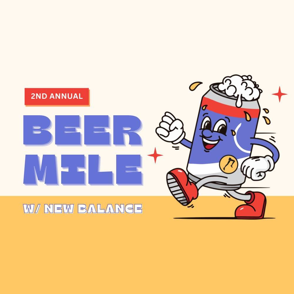 Beer Mile Run w\/ New Balance