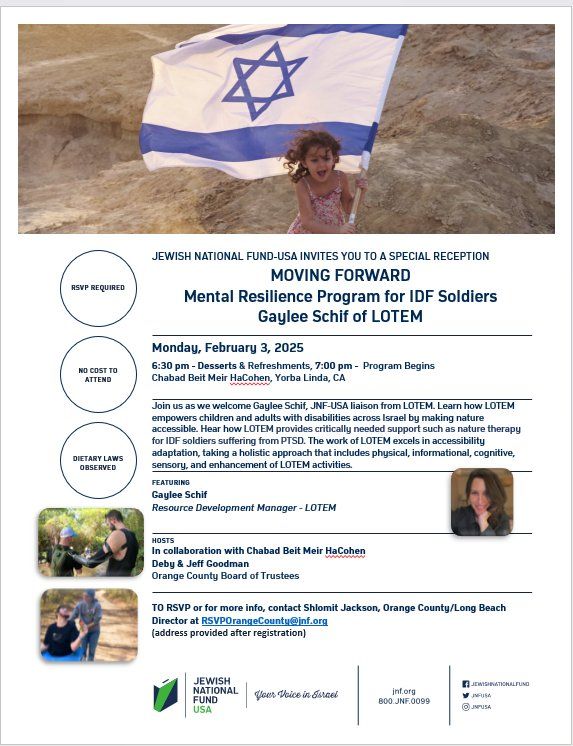 Moving Forward: Mental Resilience Program for IDF Soldiers