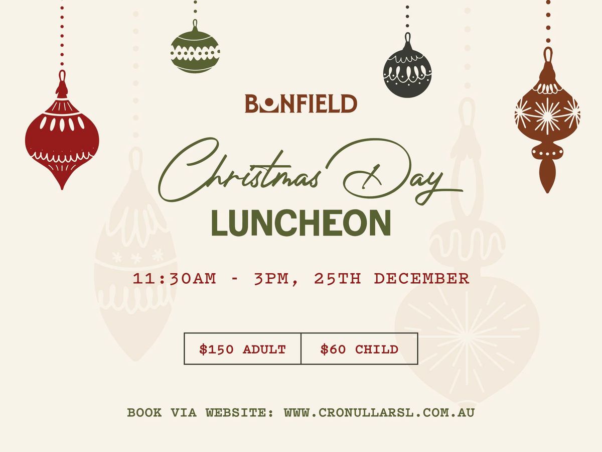 Christmas Lunch Bonfield