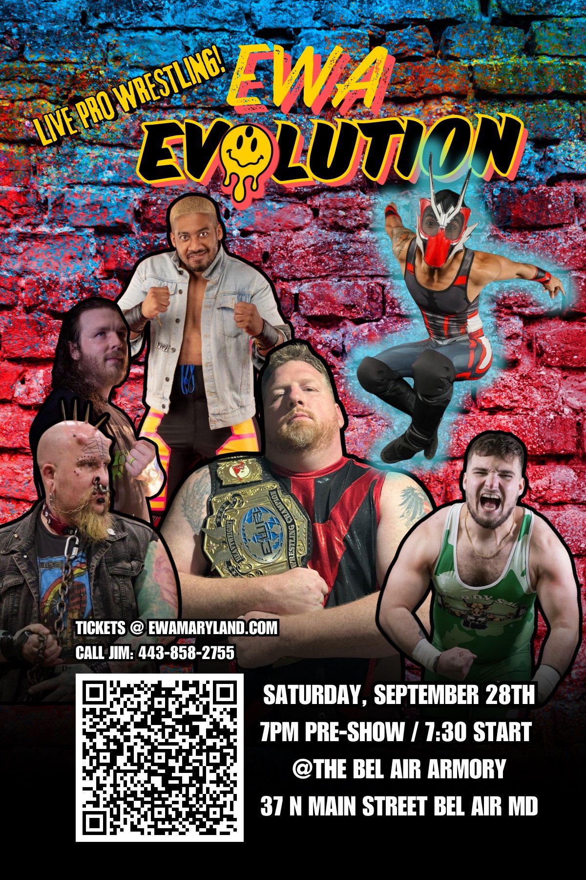 EWA Evolution 2024 Live Pro Wrestling September 28th 2024