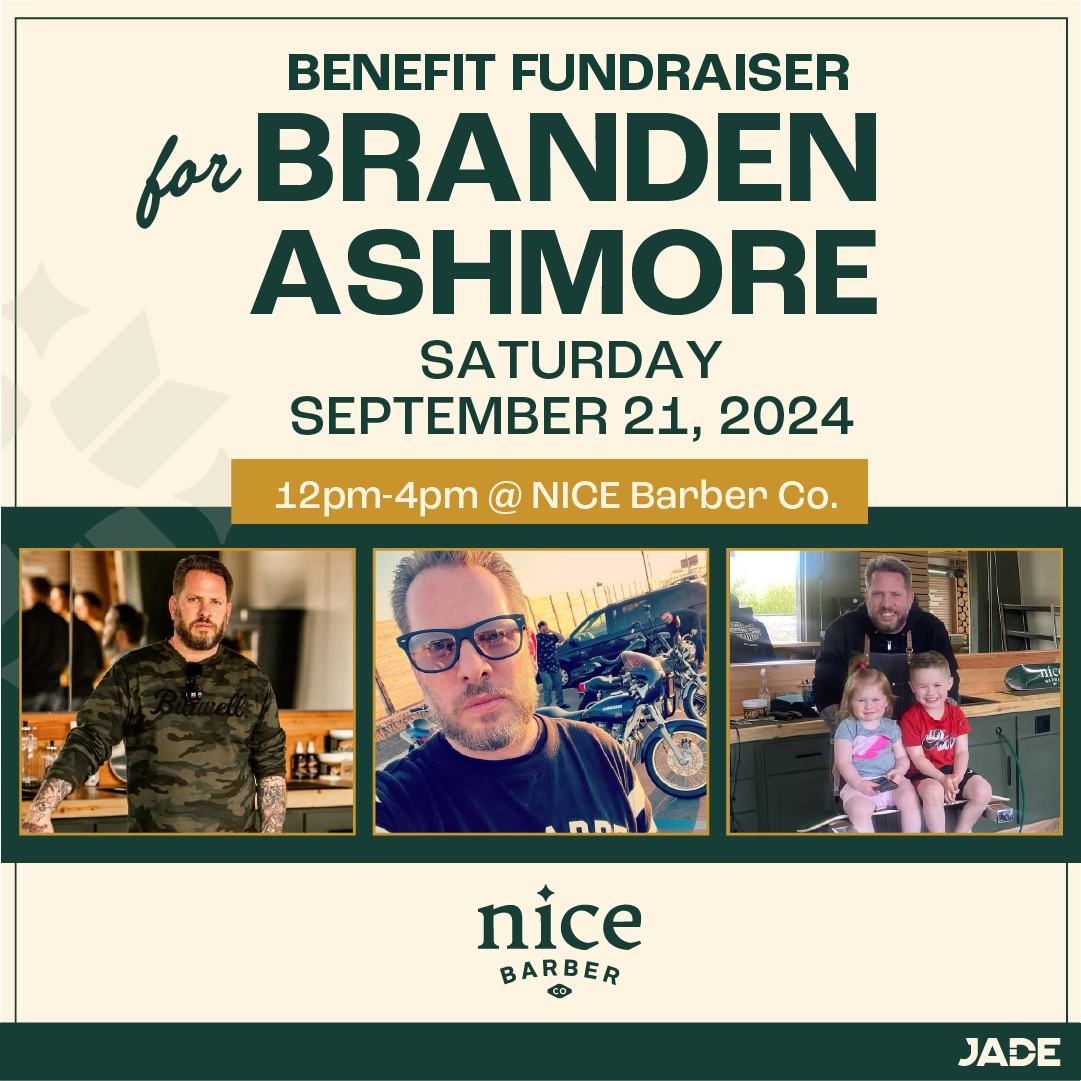 Benefit for Nice Barber's Branden Ashmore | Fargo, ND