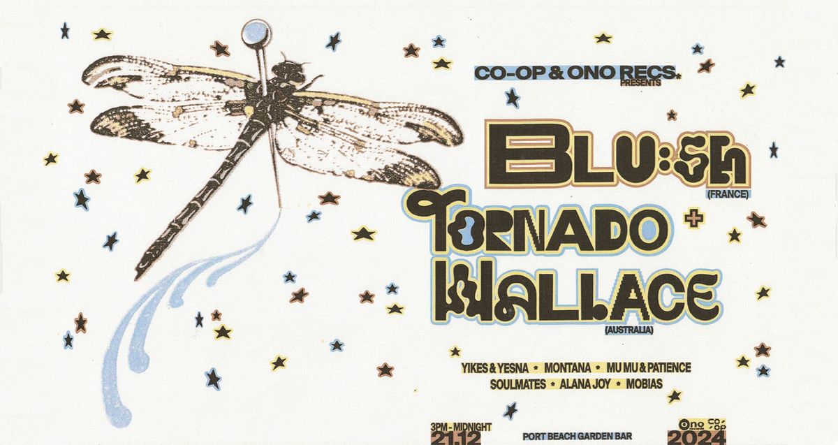 Co-Op & ONO Records presents \u2248  \u263c TORNADO WALLACE, BLU:SH & Friends \u263c