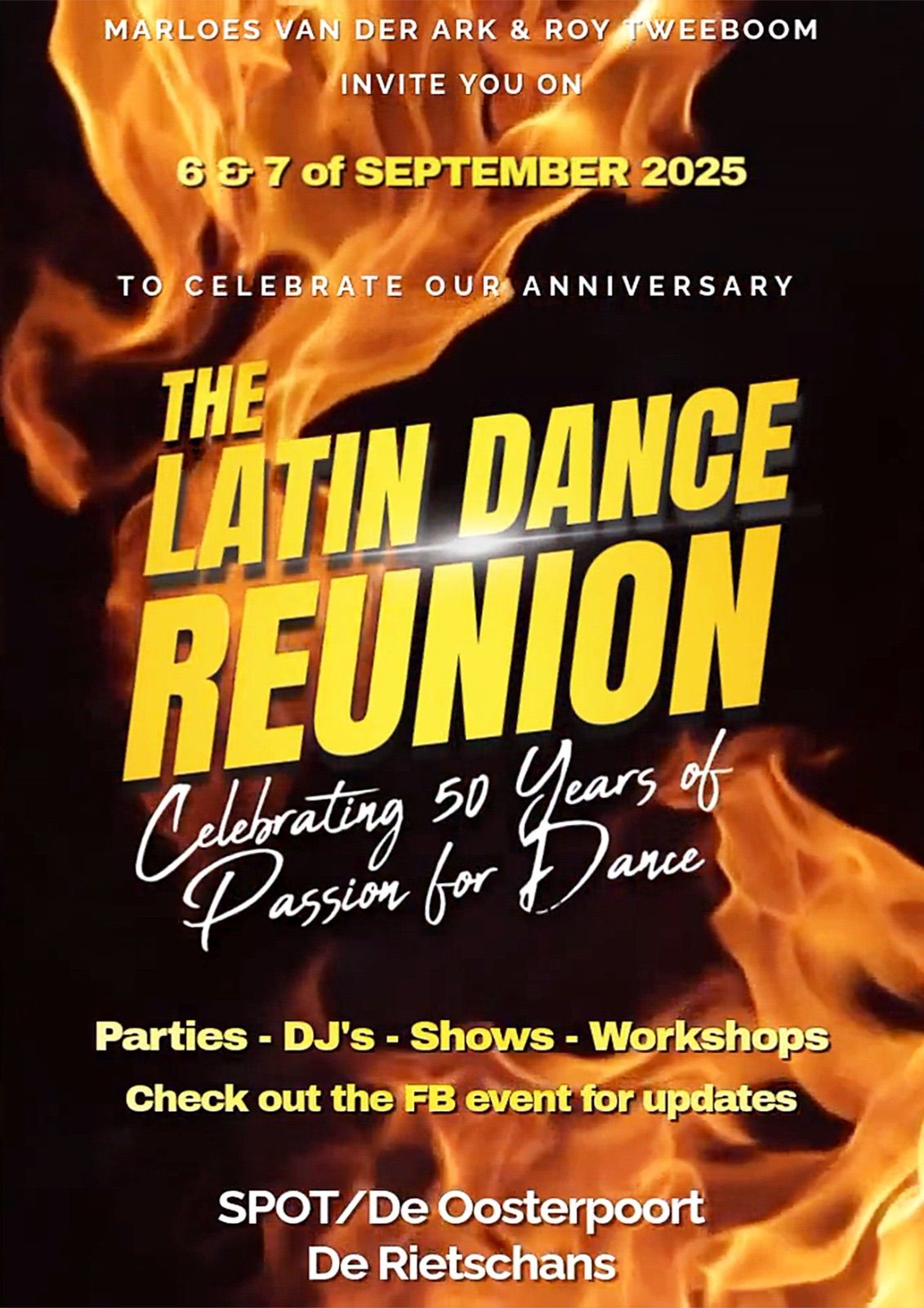 6 & 7 September 2025: The Latin Dance Reunion