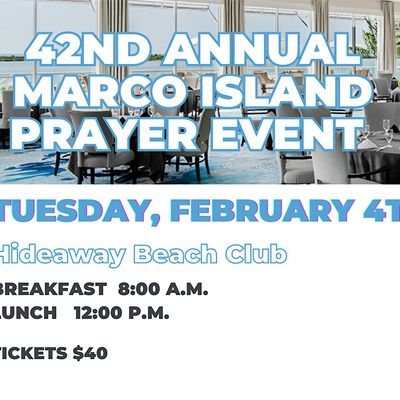 Marco Island Prayer Event