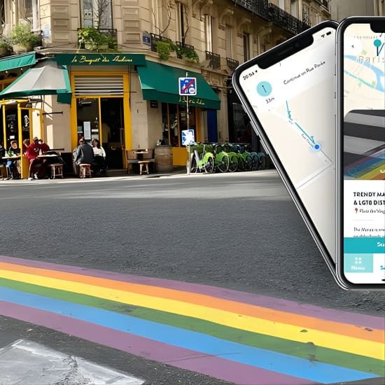 Trendy Marais, smartphone audioguided walking tour