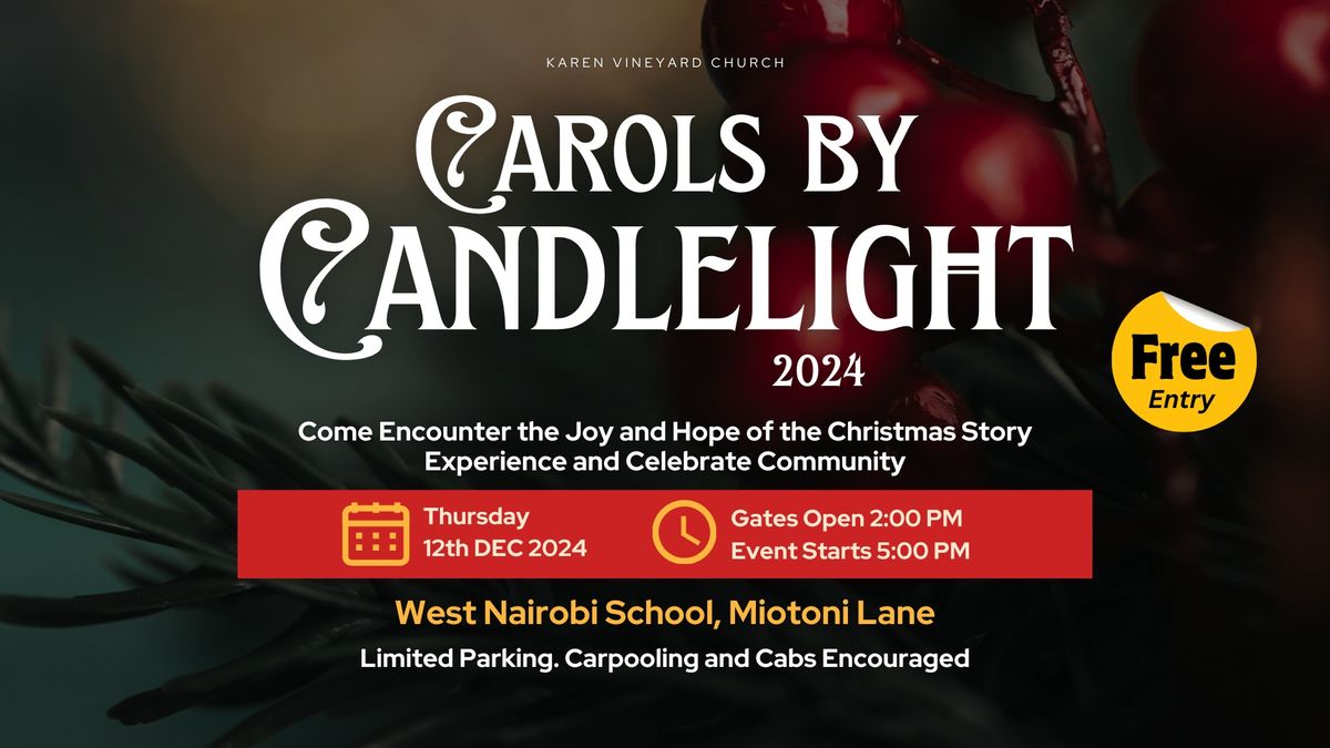 Carols By Candlelight 2024