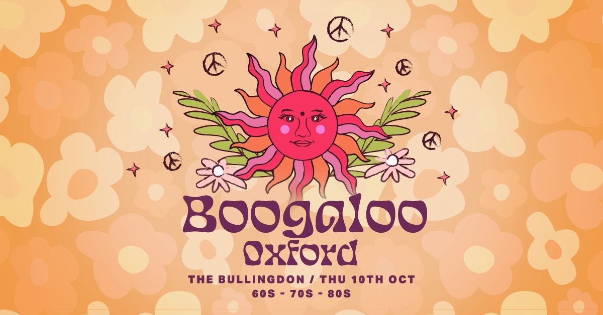 The Boogaloo Oxford Opening Party - 10th October. 