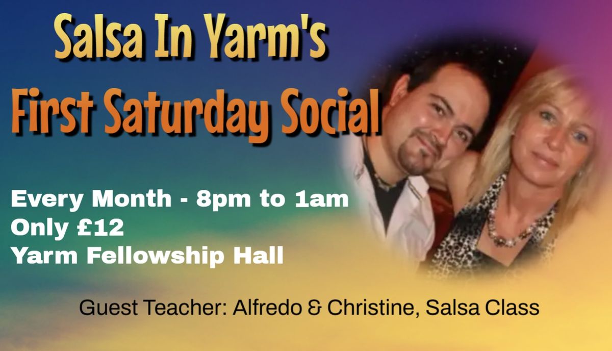 Salsa In Yarm - First Saturday Social - March with Alfredo & Christine