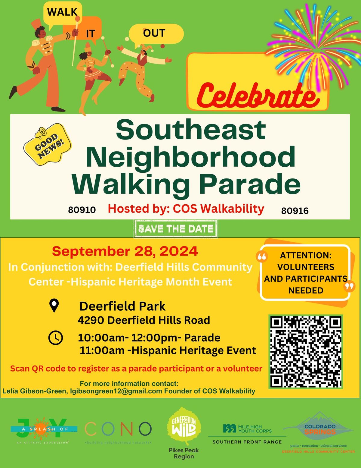 Southeast Neighborhood Walking Parade in conjunction with Deerfield Hills Hispanic Heritage Event