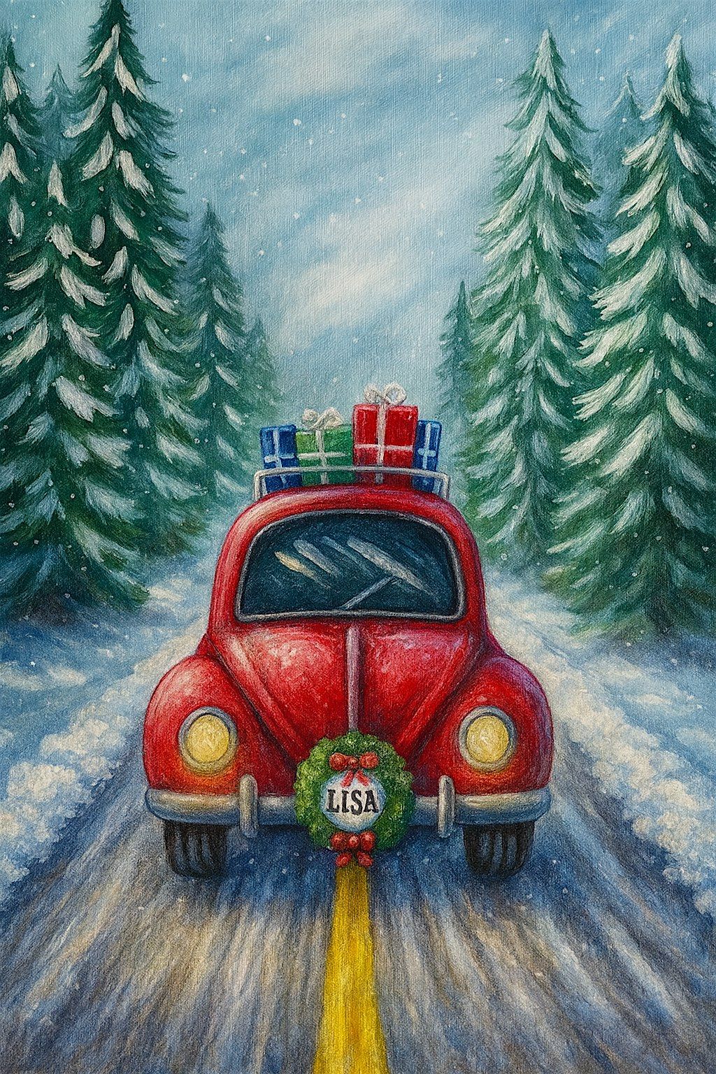 Holiday Drive Sip & Paint