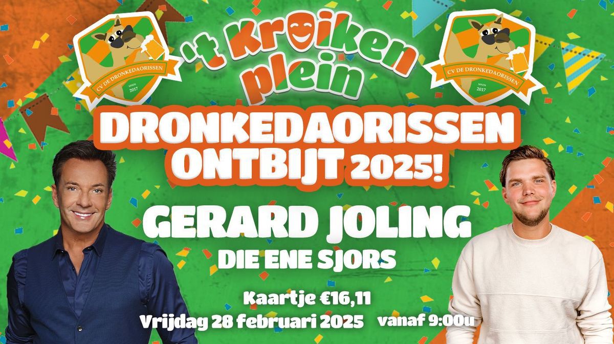 Dronkedaorissen Carnavalsontbijt 2025