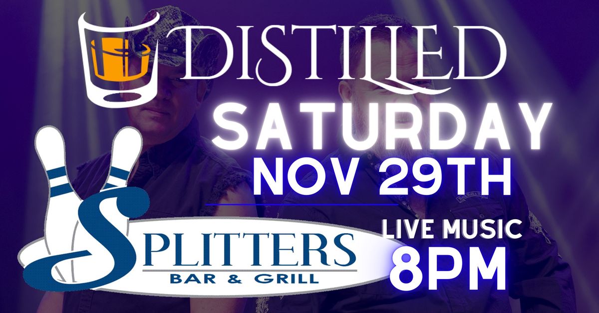 Distilled Rocks Splitters at Park Lanes!