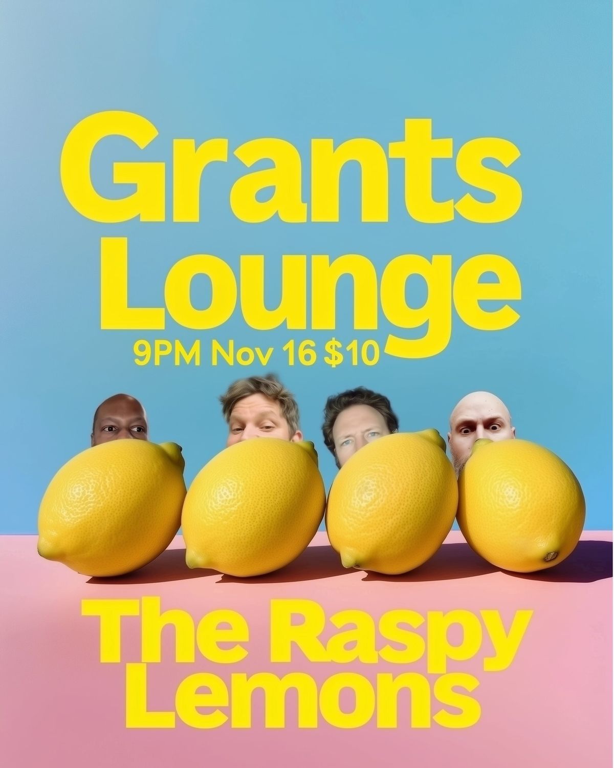 THE RASPY LEMONS at GRANTS LOUNGE