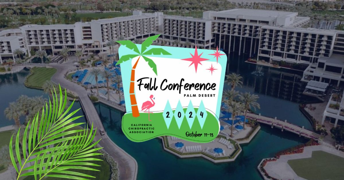 CalChiro Fall Conference 2024 (Live Event)