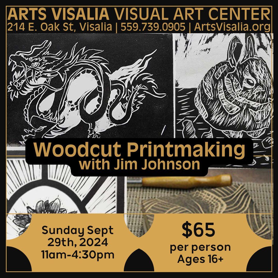 Woodcut Printmaking with Jim Johnson