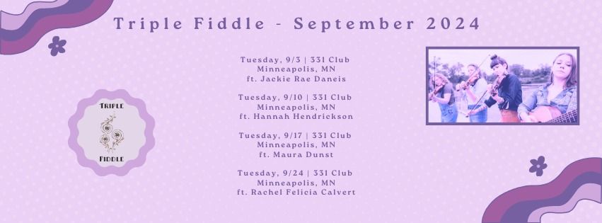 Triple Fiddle Tuesdays at the 331