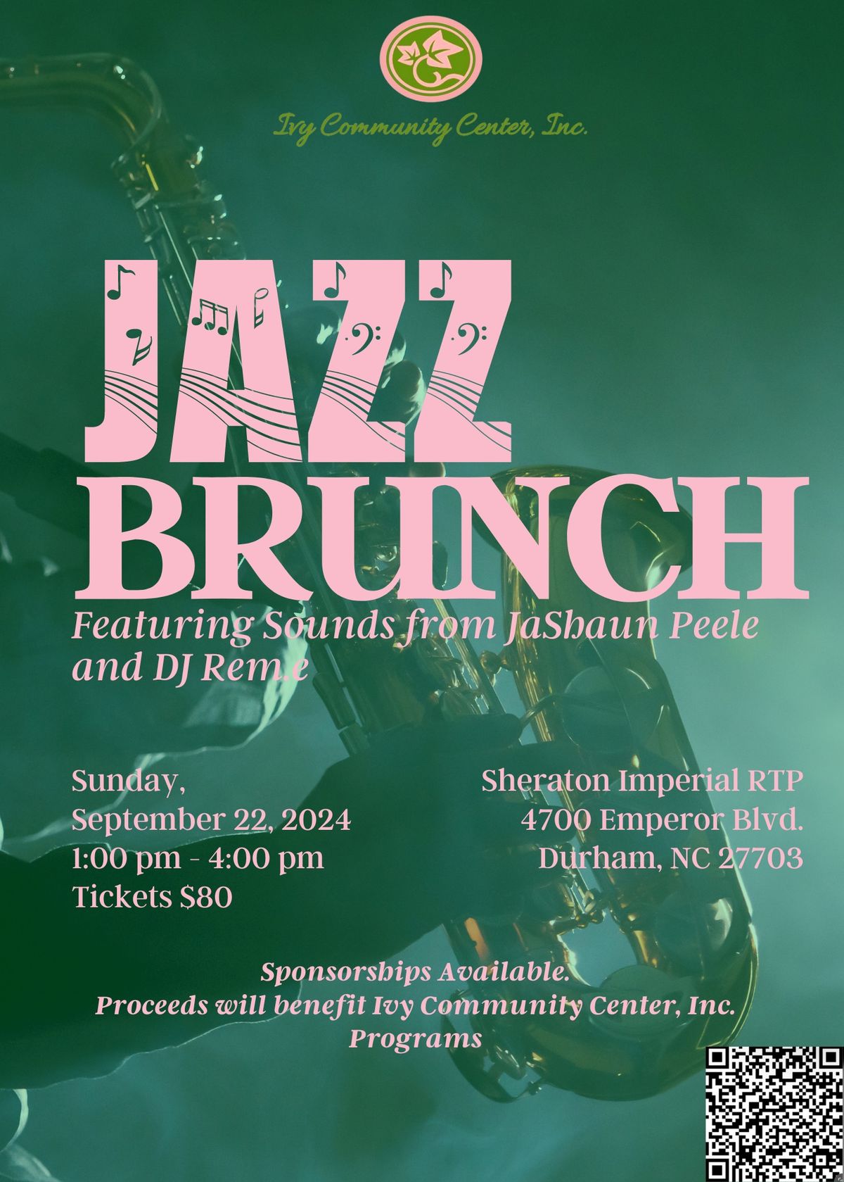 Ivy Community Center Jazz Brunch Fundraiser 