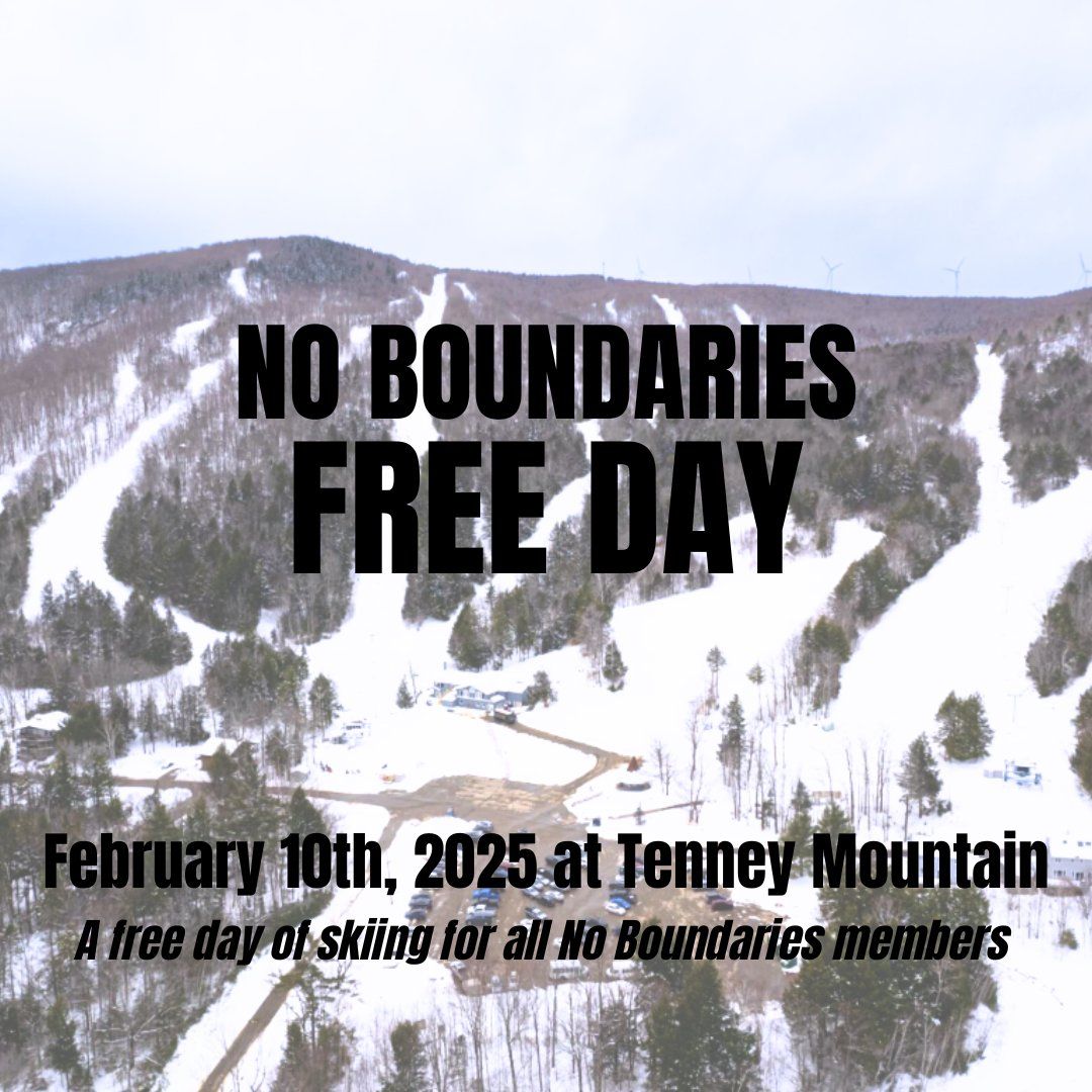 No Boundaries Free Day