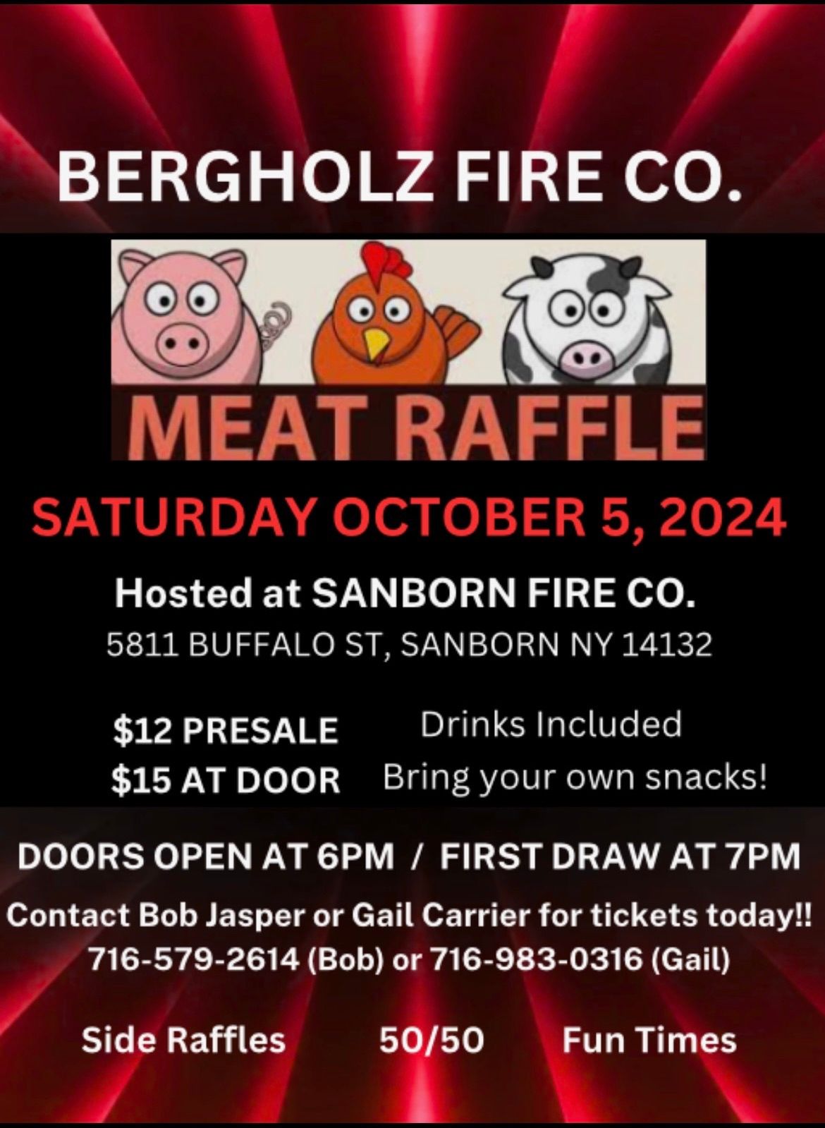 The Meat Raffle That Everyone Loves! 