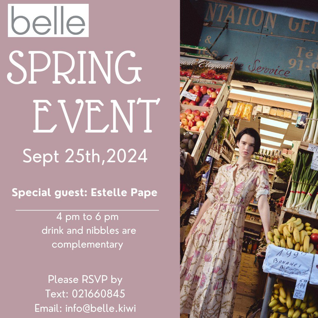 Spring VIP Event featuring Stylist Estelle Pape 