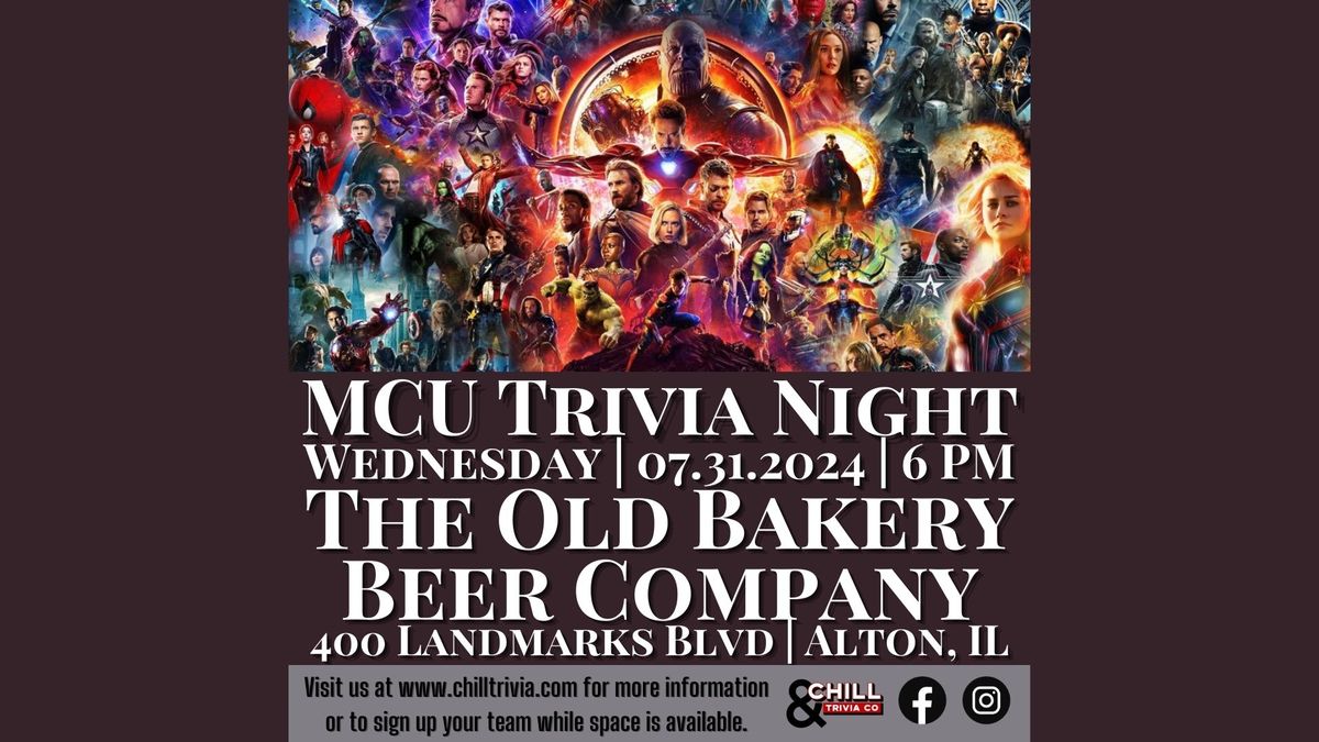 Marvel Cinematic Universe Trivia @ Old Bakery