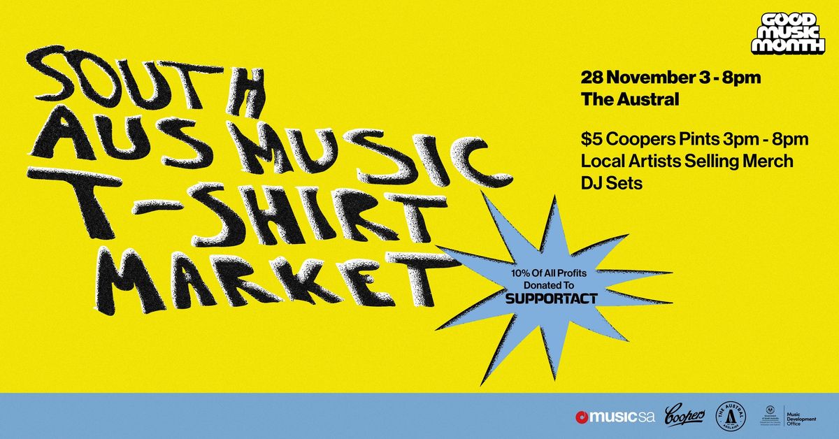 South Aus Music T-Shirt Market 