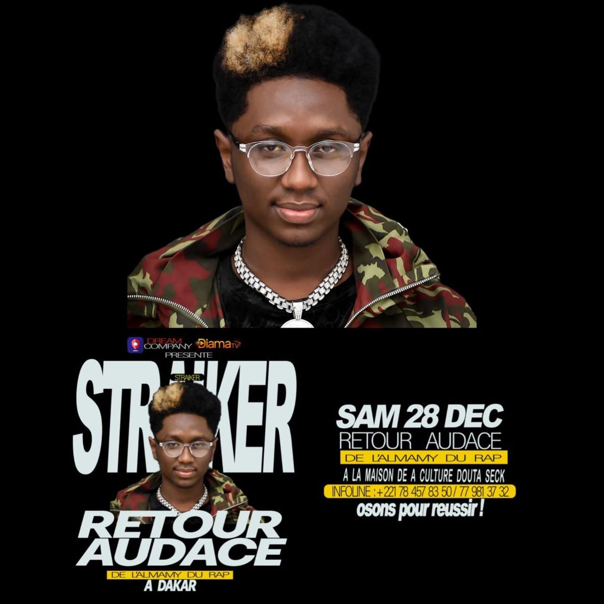 Concert Straiker \u00e0 Dakar