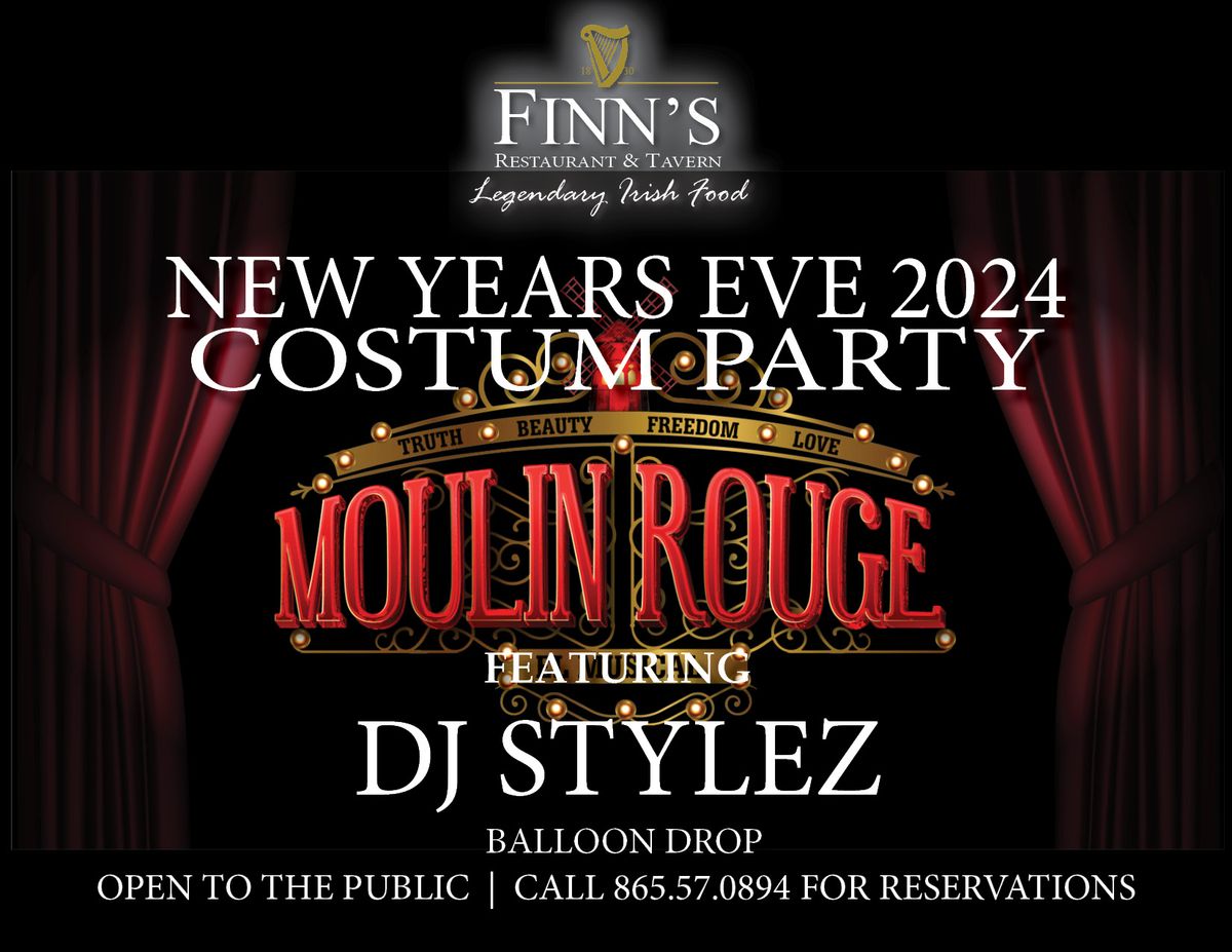 NEW YEARS EVE 2024 MOULIN ROUGE COSTUME PARTY