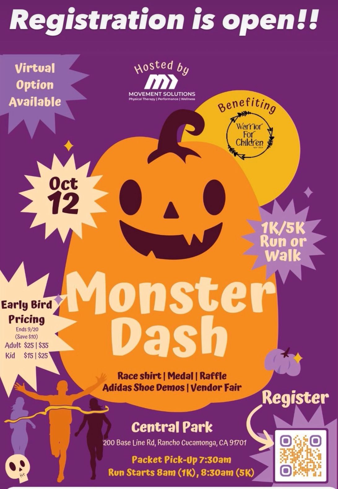 Monster Dash (1K\/5K Run\/Walk)