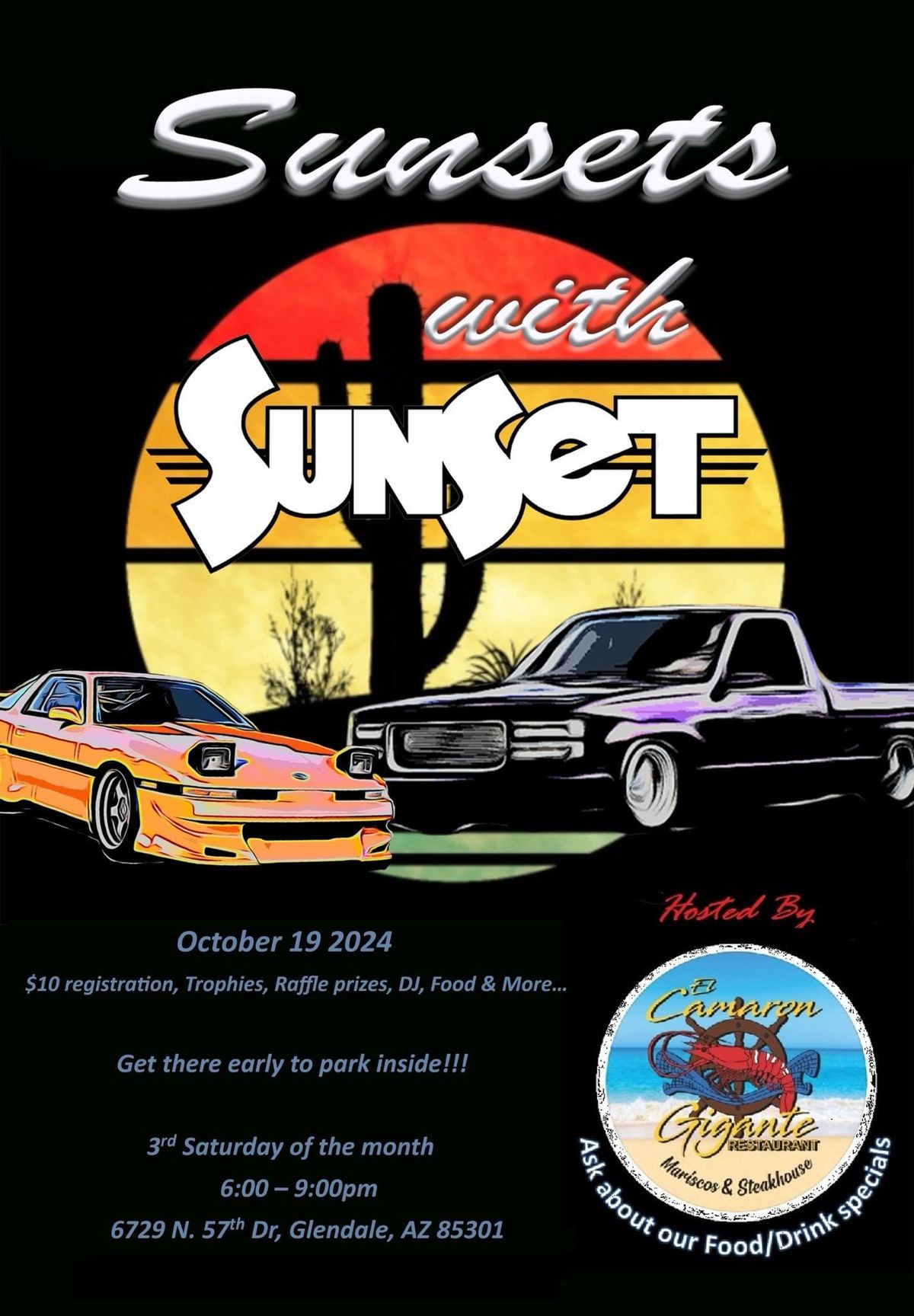 Sunsets with =Sunset= Cruise Night