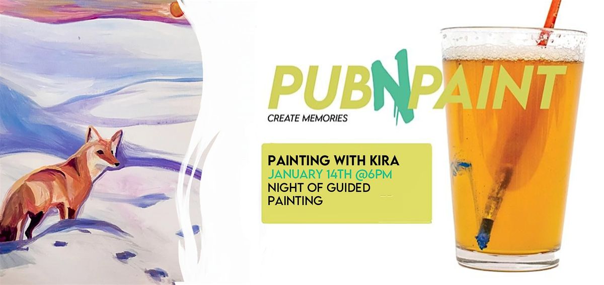 Smoke BBQ and Bar Paint Night with PubNPaint Jan 14th