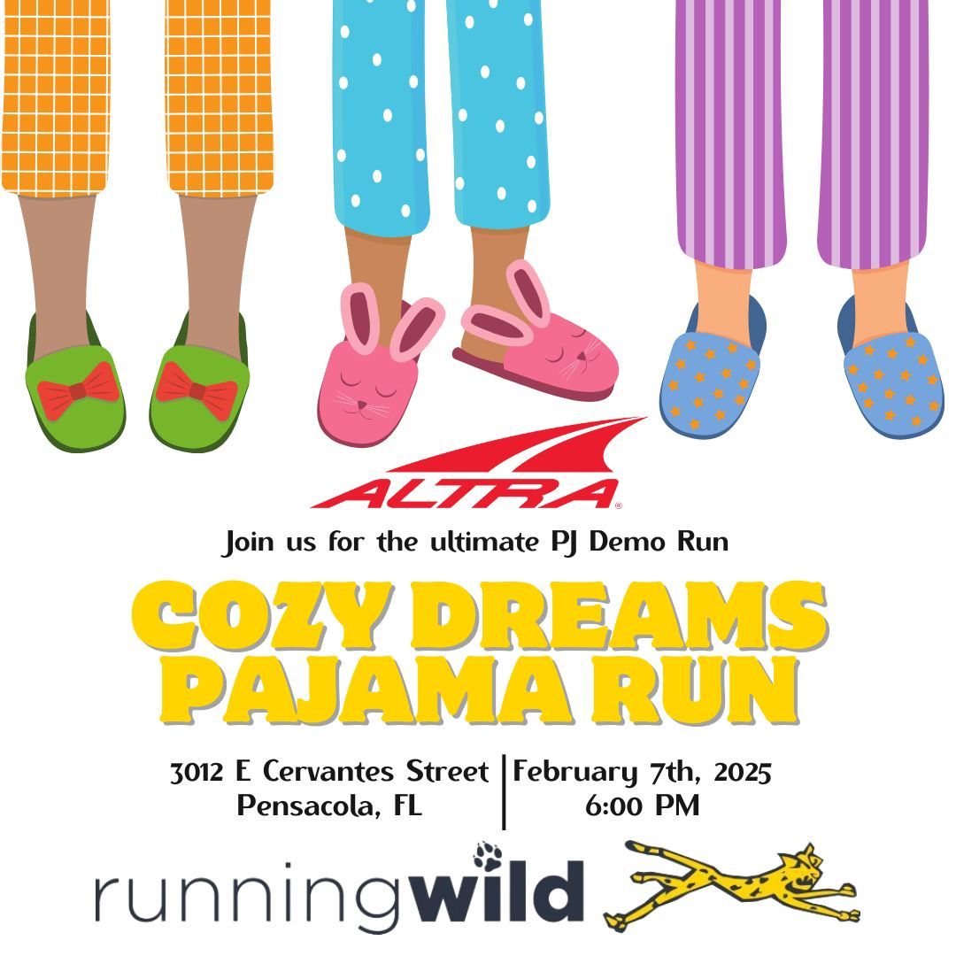 Cozy Dreams Pajama Run and Altra Demo