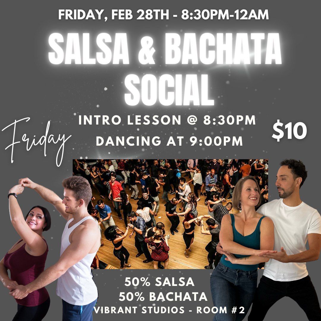 Salsa & Bachata Dance Party! 