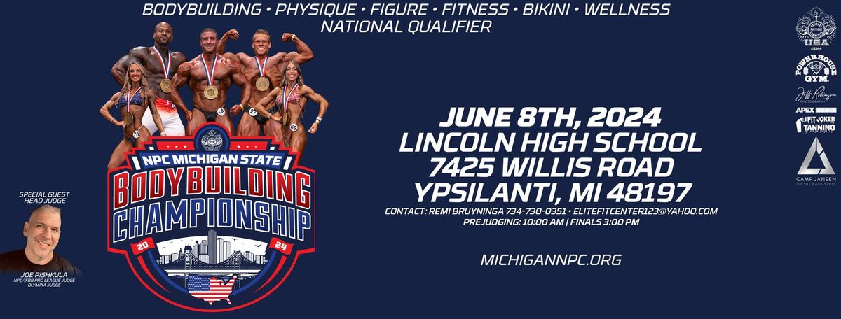 2024 NPC Michigan State Bodybuilding Championships