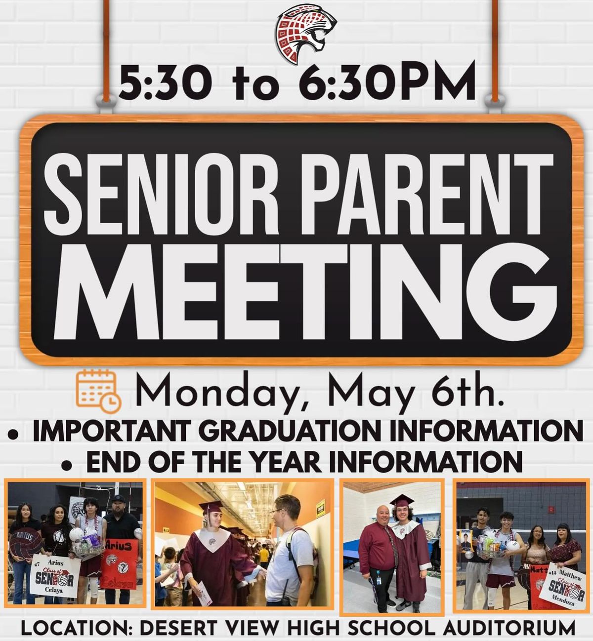 DVHS Senior Parent Meeting