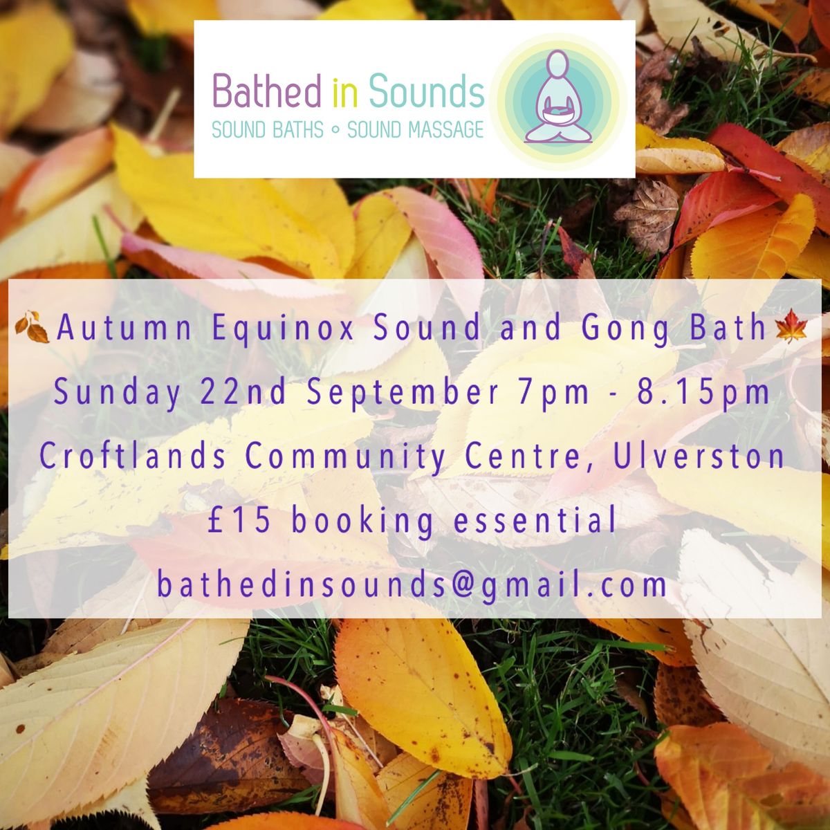 Autumn Equinox Sound and Gong Bath