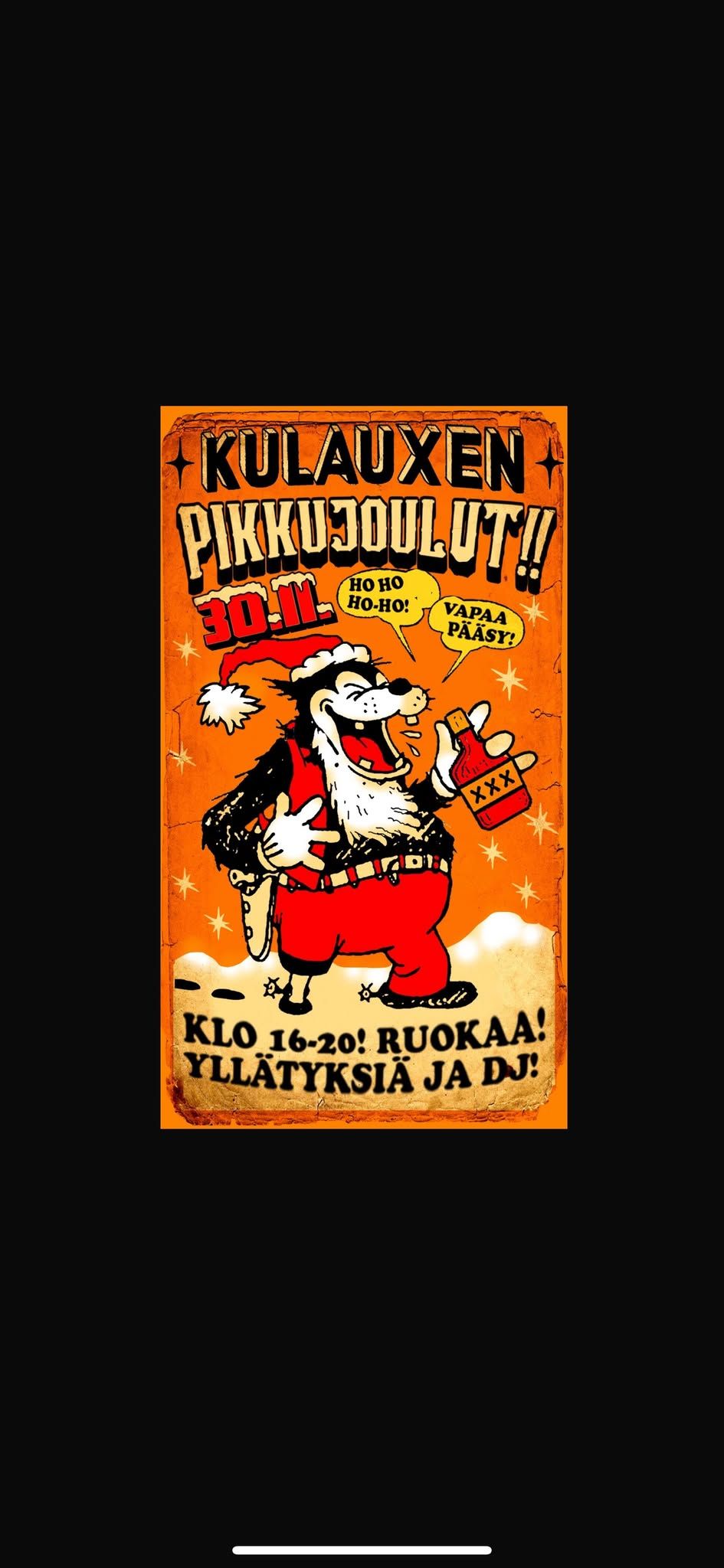 KULAUXEN PIKKUJOULUT!!