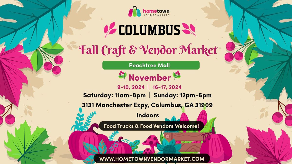 Columbus Fall Craft and Vendor Market