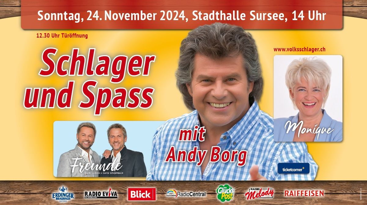 Schlager und Spass mit Andy Borg