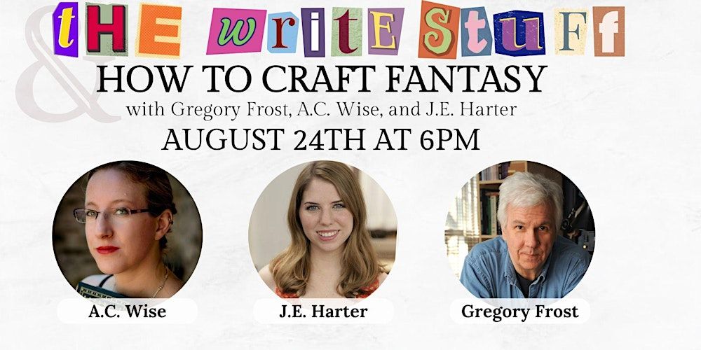 The Write Stuff: How to Craft Fantasy
