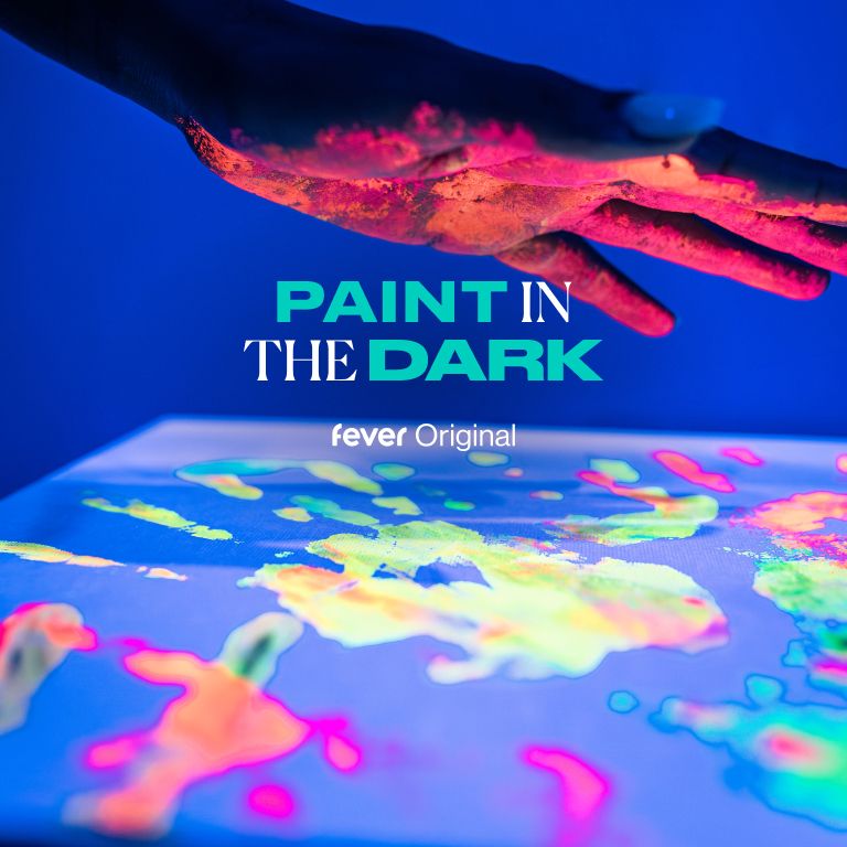 Paint in the Dark: taller de pintura en la oscuridad