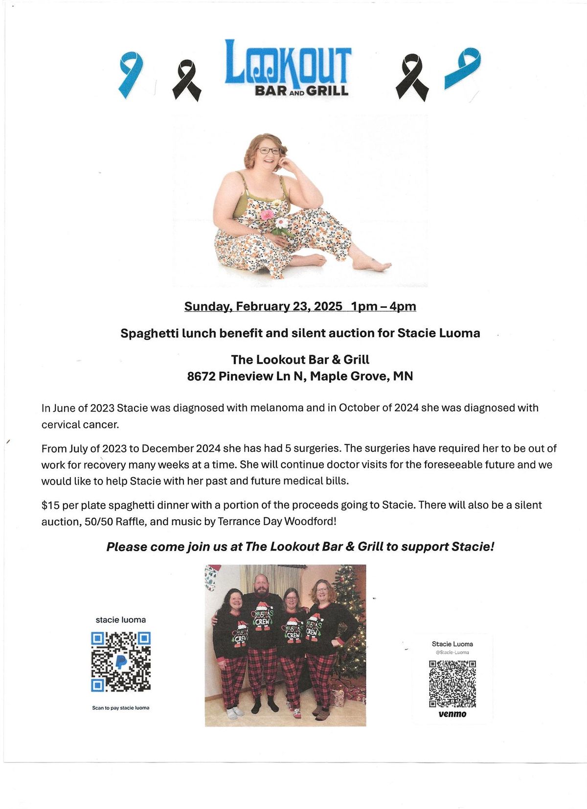 Fundraiser for my daughter Stacie