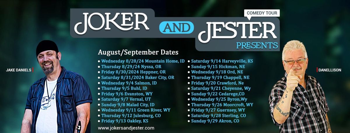 Jokers and Jester Comedy Tour Presents The Lone Jester and The Educated Redneck @Tucson,AZ!!!