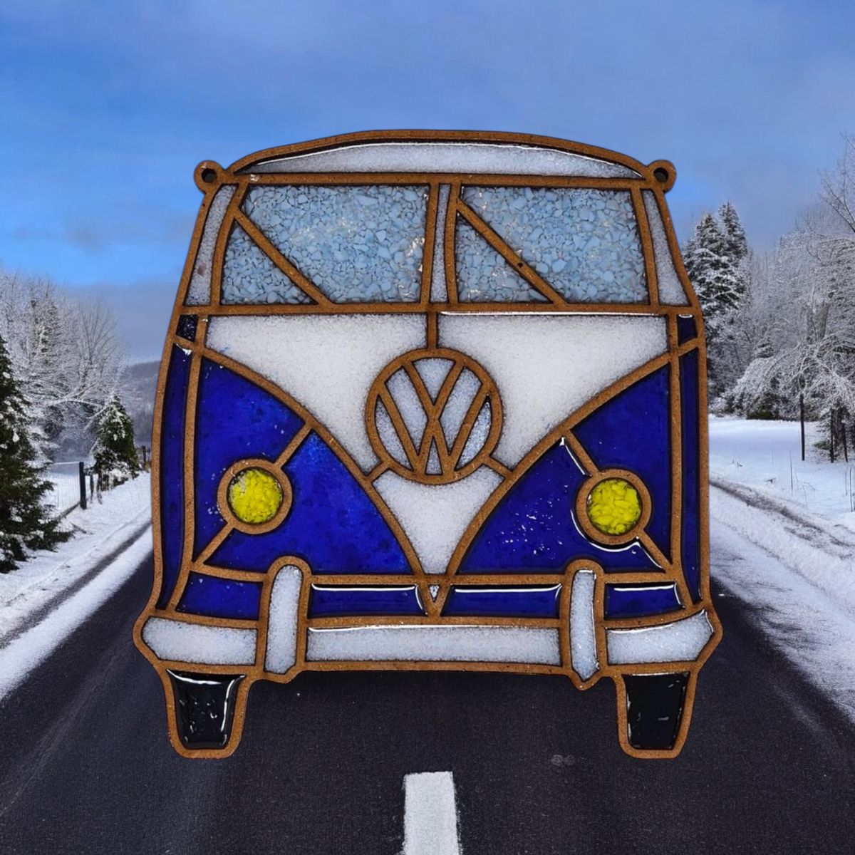 Volkswagen Stained Glass Hanger