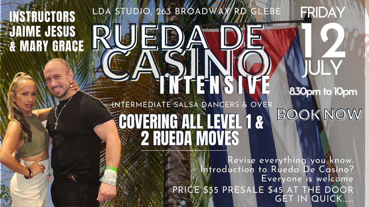 Rueda De Casino Intensive with Jaime Jesus & Mary Grace