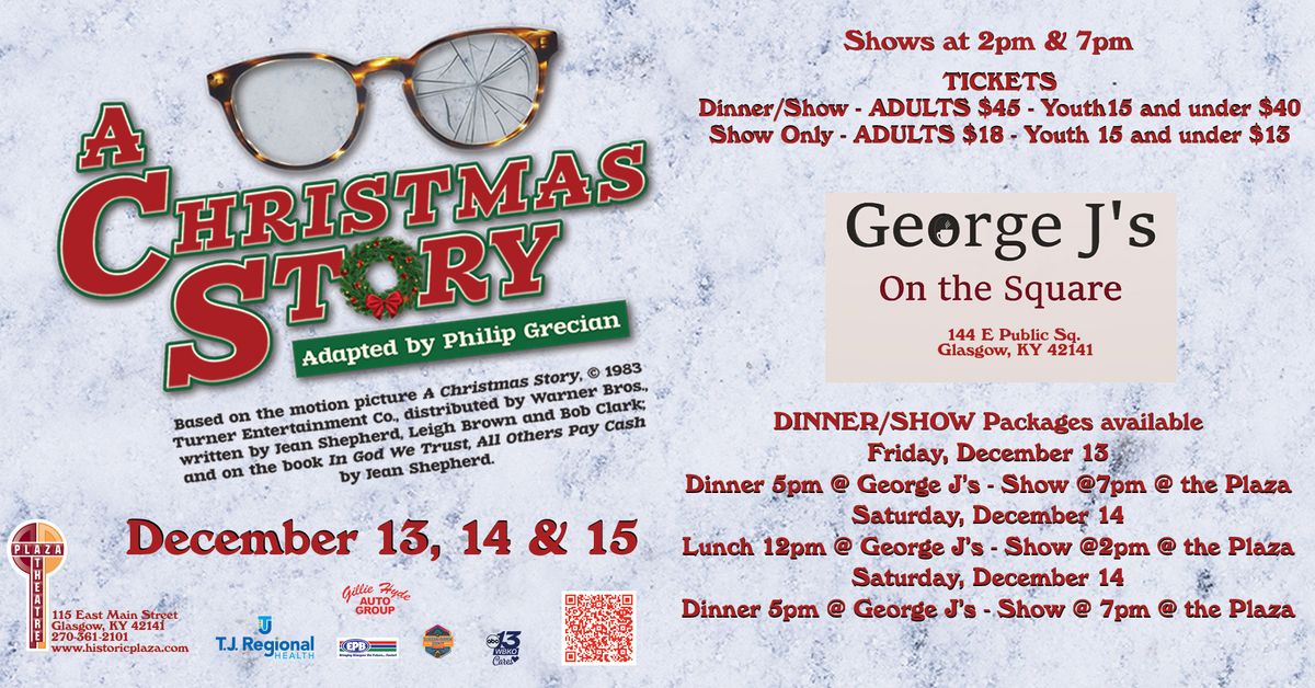 FOBP Presents "A Christmas Story"