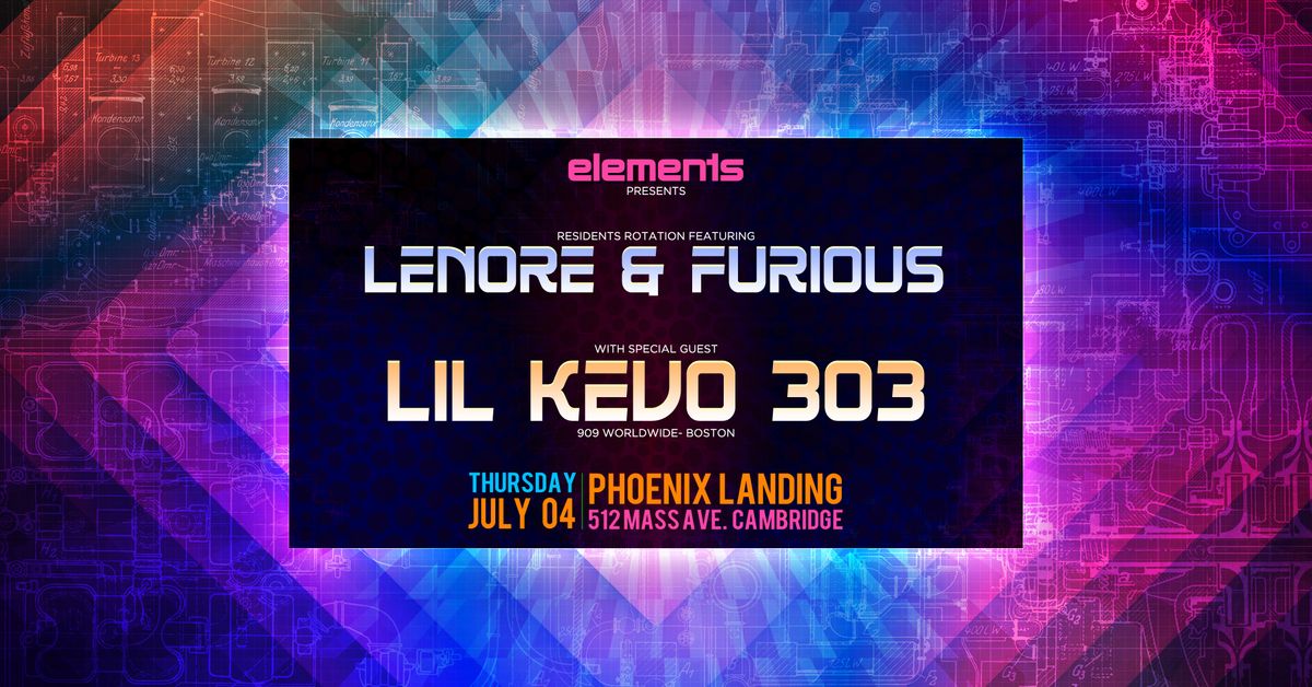 July 4th at elements w\/ Lil Kevo 303 x Lenore & Furious